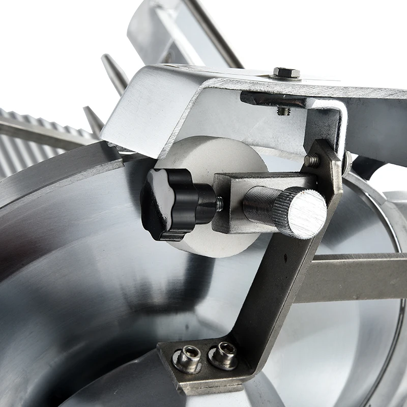 Stainless Steel Electric Vertical Commercial Automatic Cutting Machine Cheese Mutton Beef Ham Frozen Meat Slicing Slicer Machine 5