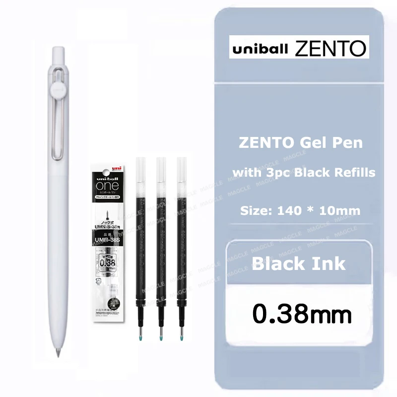 Eco-Friendly Water-Based Gel Pen with Stylish Barrel and Long-Lasting Grip