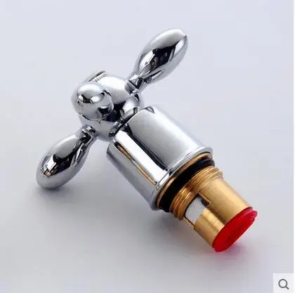 Rubinetto Miscelatore Vasca Design Tradizionale Murale Finitura Cromata E Bianca Con Maniglie A - Foto 9