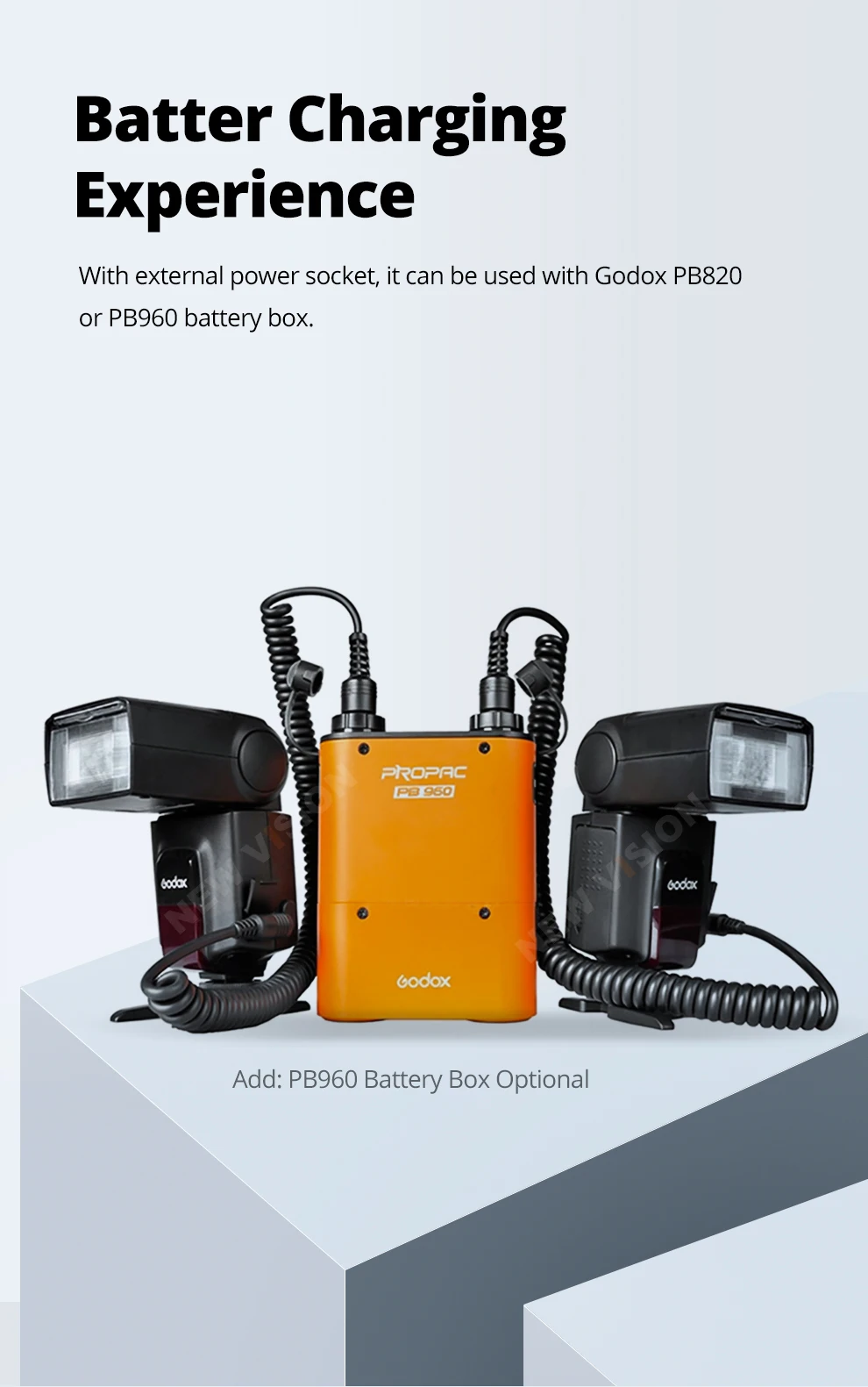 Godox TT520 II Flash TT520II with Build-in 433MHz Wireless Signal + Flash Trigge