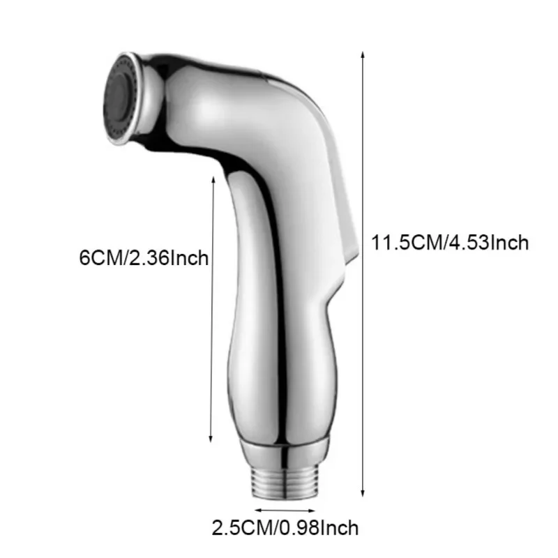 Toilet Bidet Douche Sprayer Stainless Steel Hygienic Shower Head Handheld Water Pressure Control Self Cleaning Accessories 6