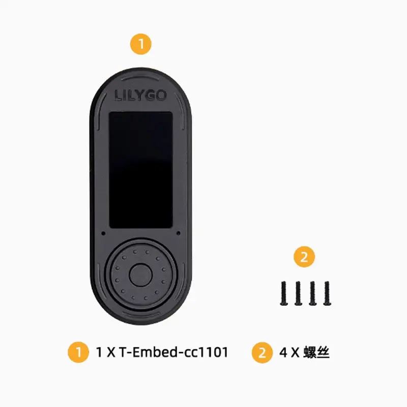 ตัวเลือกสินค้า บอร์ดพัฒนา ESP32-S3 พร้อมจอ LCD 1.9 นิ้ว และโมดูล NFC/RFID