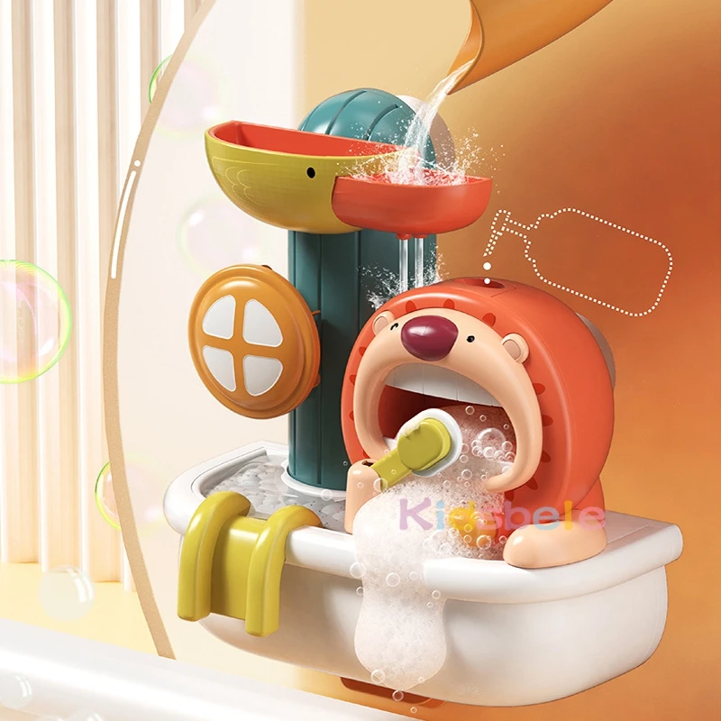1 jouet de bain – Pompe à eau automatique avec arroseur de douche