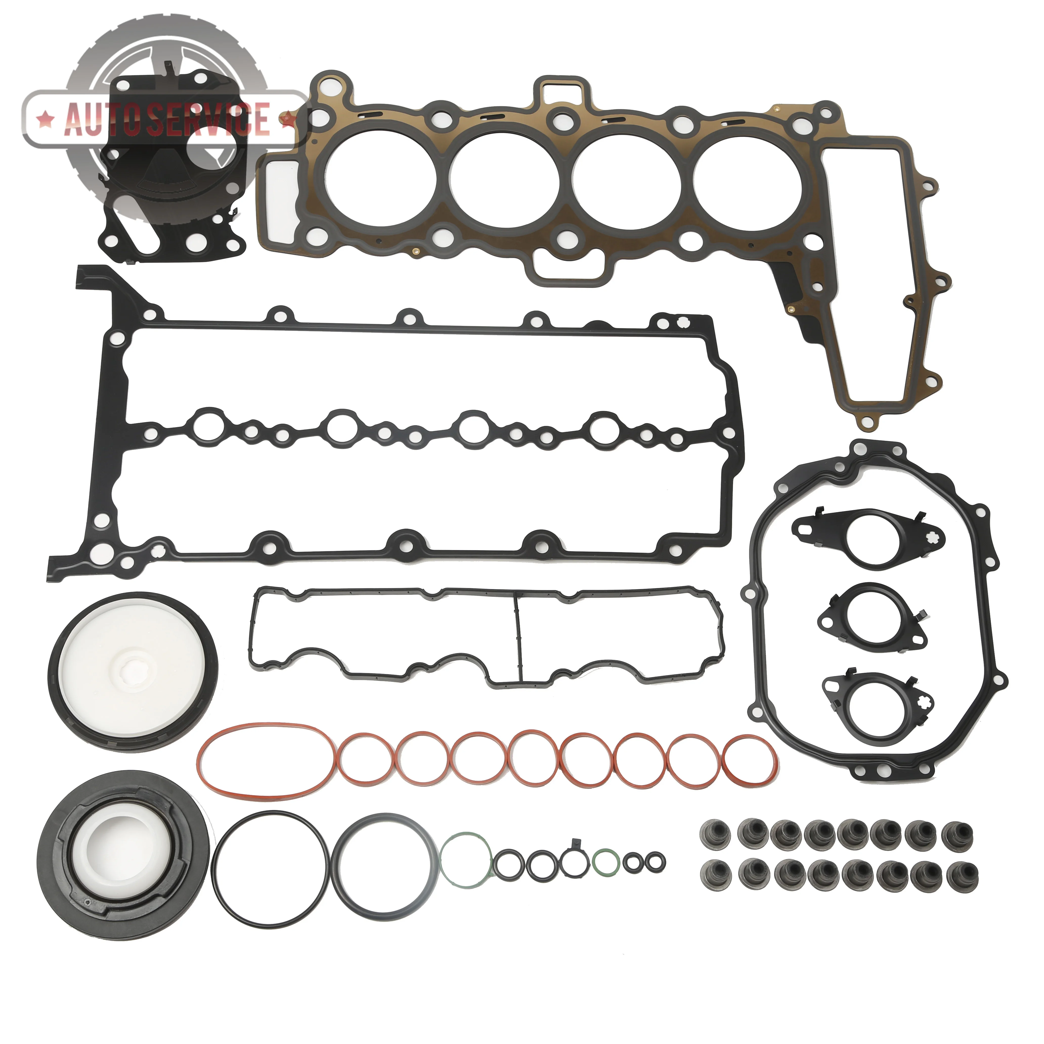 Lr073638 Kit Guarnizioni Motore Per Jaguar Xf Ii Land Rover Discovery Sport Range Rover Velar 204Dtd 204Dta Jde38499