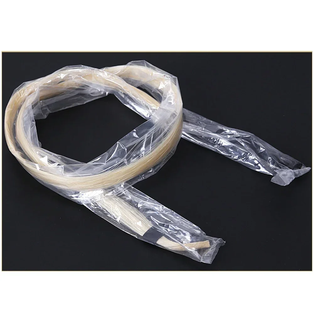 Violin Horse Hair Accessories Bow Hair Cello Erhu Instruments Mongolian Tail String Musical Tail Viola Durable
