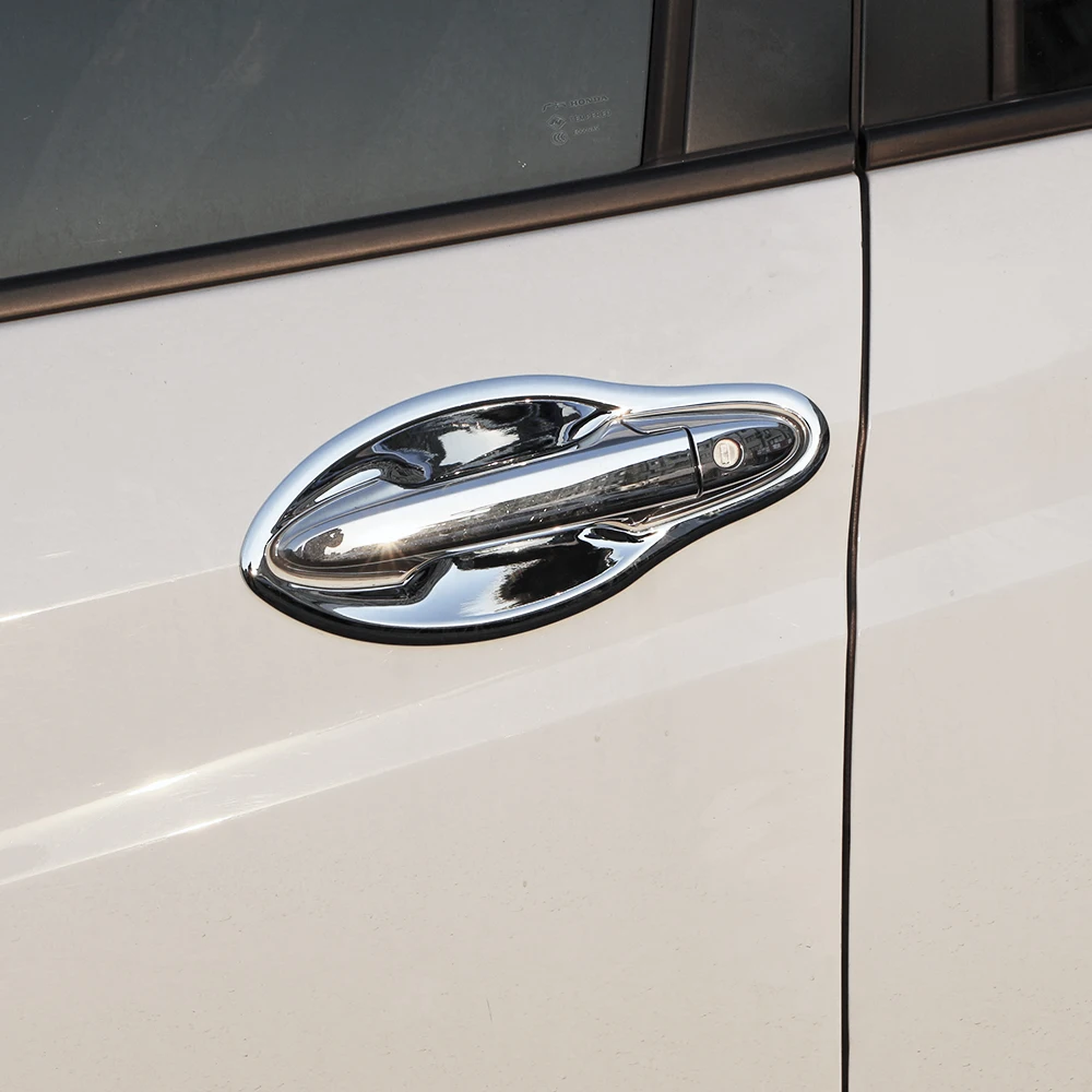 Chrome Front Door Bowl Cover Protector Trim