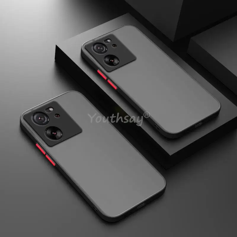 Per Xiaomi 13T Pro Custodia Custodia In Silicone Traslucido In Gomma Opaca Custodia Xiaomi 13T Pro Per Xiaomi 13T Pro Cover Protector