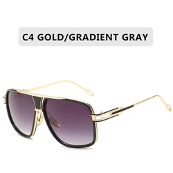 Luxury Retro Vintage Square Sunglasses - Glamour Fashion Designer Shades (Other)