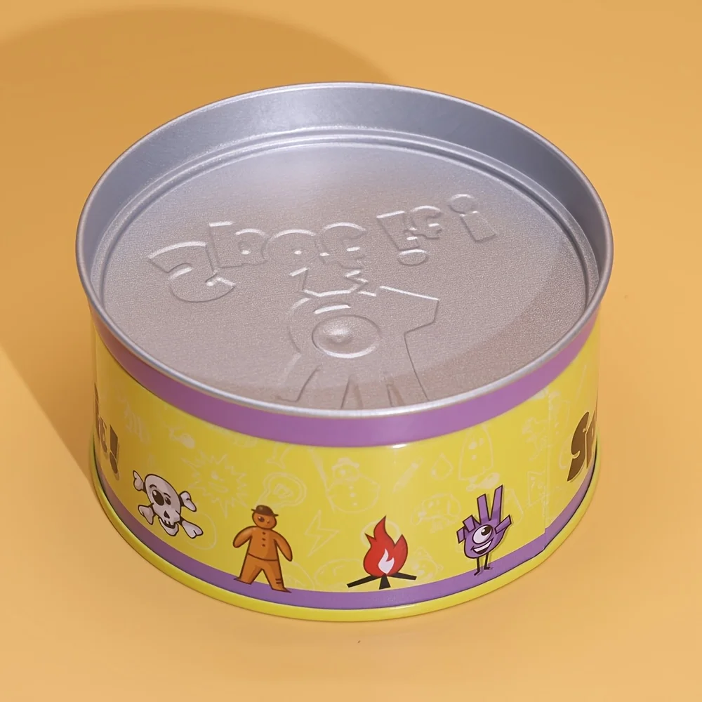 Gioco da Tavolo Rotondo per Famiglie, Ideale per Riunioni Festive, Gioco di Carte Rapido con Abbinamenti, Gioco da Viaggio Interattivo Portatile - immagine 6