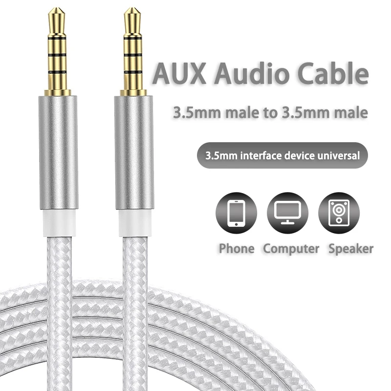 Tanie Kabel AUX Jack 3.5mm kabel Audio