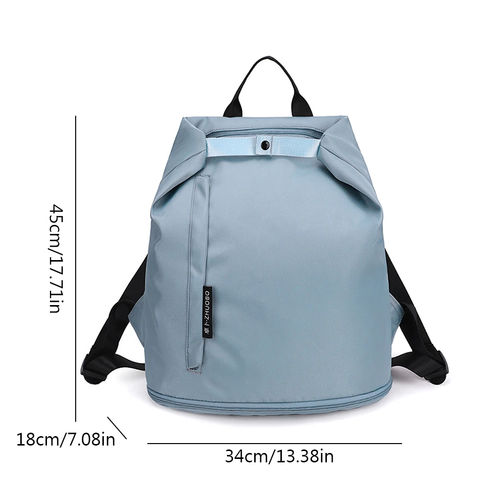 Nylon Waterproof Backpack with Shoe Bag Dry & Wet Separation Rucksack  Lightweight Sport Shoulder Bag for Yoga Gym FitnesClothes