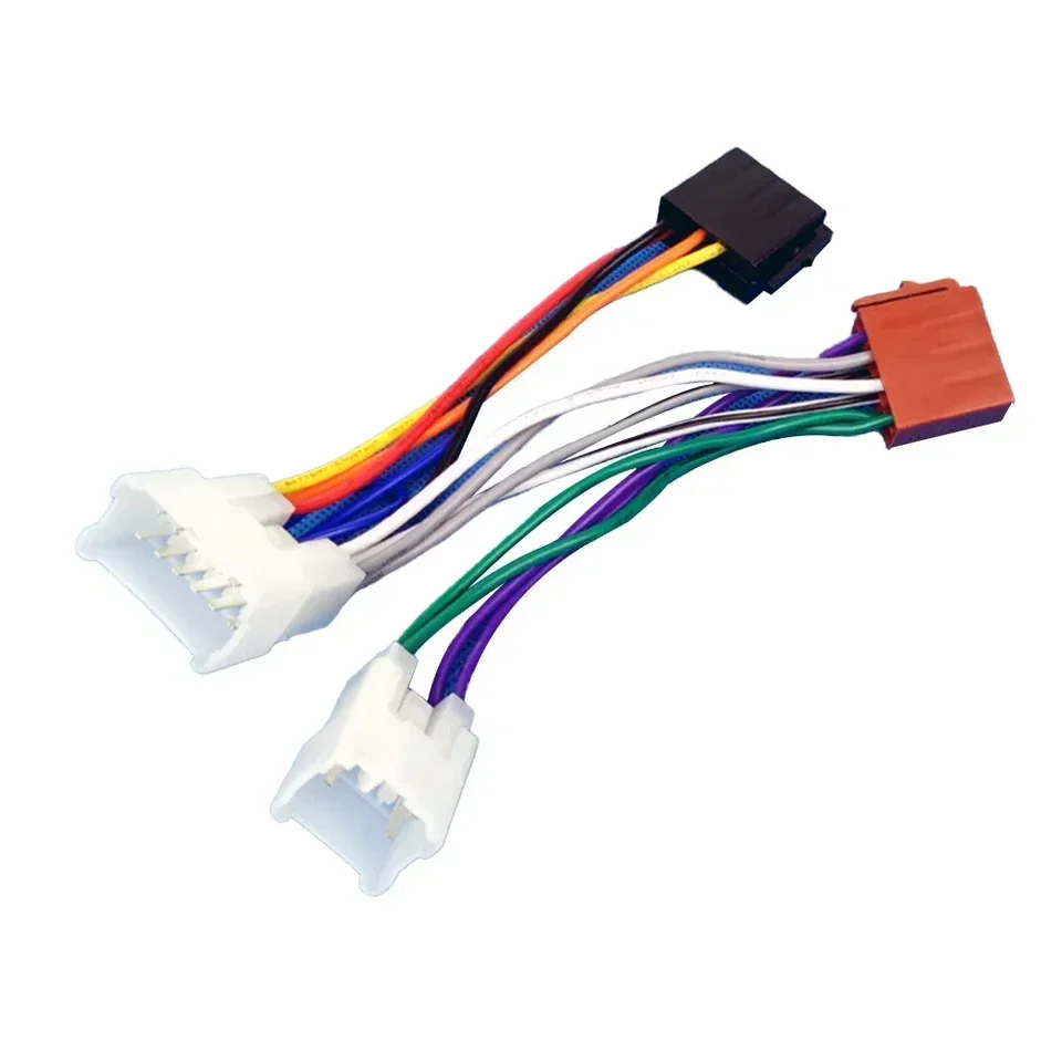 Faisceau Câblage AutoRadio Toyota - Connecteur ISO Alimentation - Compatible Multi Modèles - Installation Facile - 7