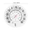 Window Thermometer, Plastic Window Thermometer, Outdoor Window Thermometer With Suction Cup, Thermometer For Home Outdoor, Home 4