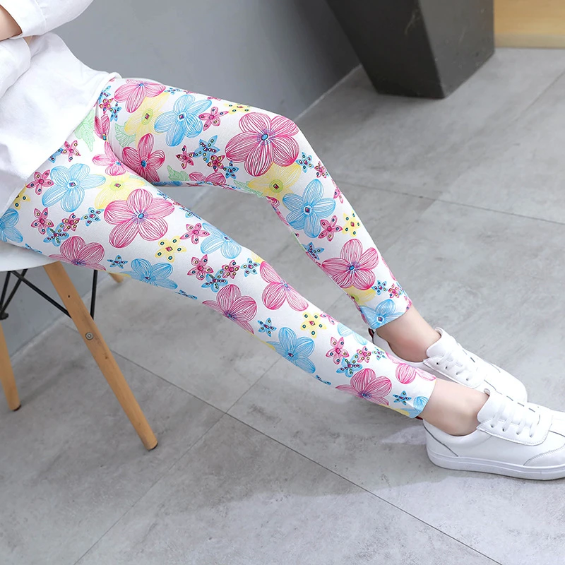 Smeltend hel Stoffelijk overschot Meisjes Leggings Voor Outdoor Reizen Kleding Student Casual Wear Aanpasbare  Stijlvolle Computer Afdrukken Lente Zomer Meisjes Broek| | - AliExpress