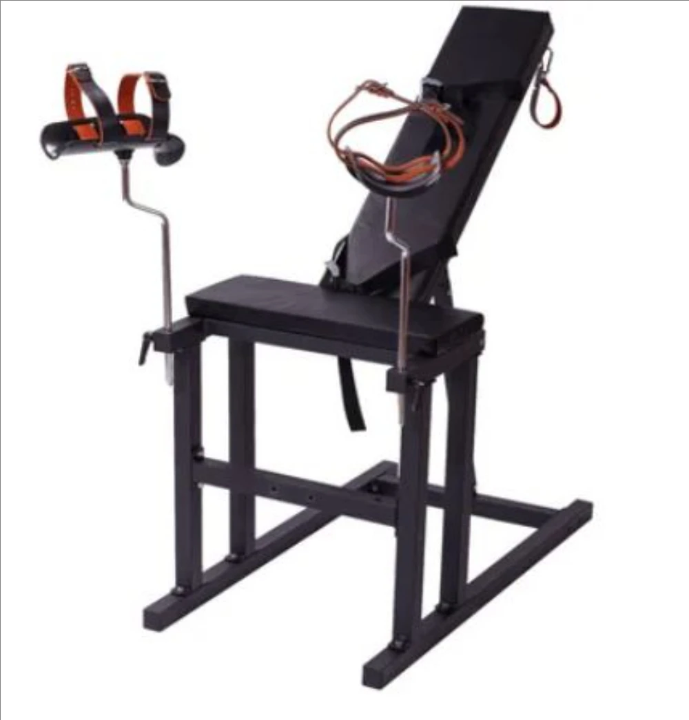 Upgraded Sex Machine Chair BDSM Bondage Device Slave Roleplay Sex Bingding Restraint Frame Adjustable Angle Toys For Couples