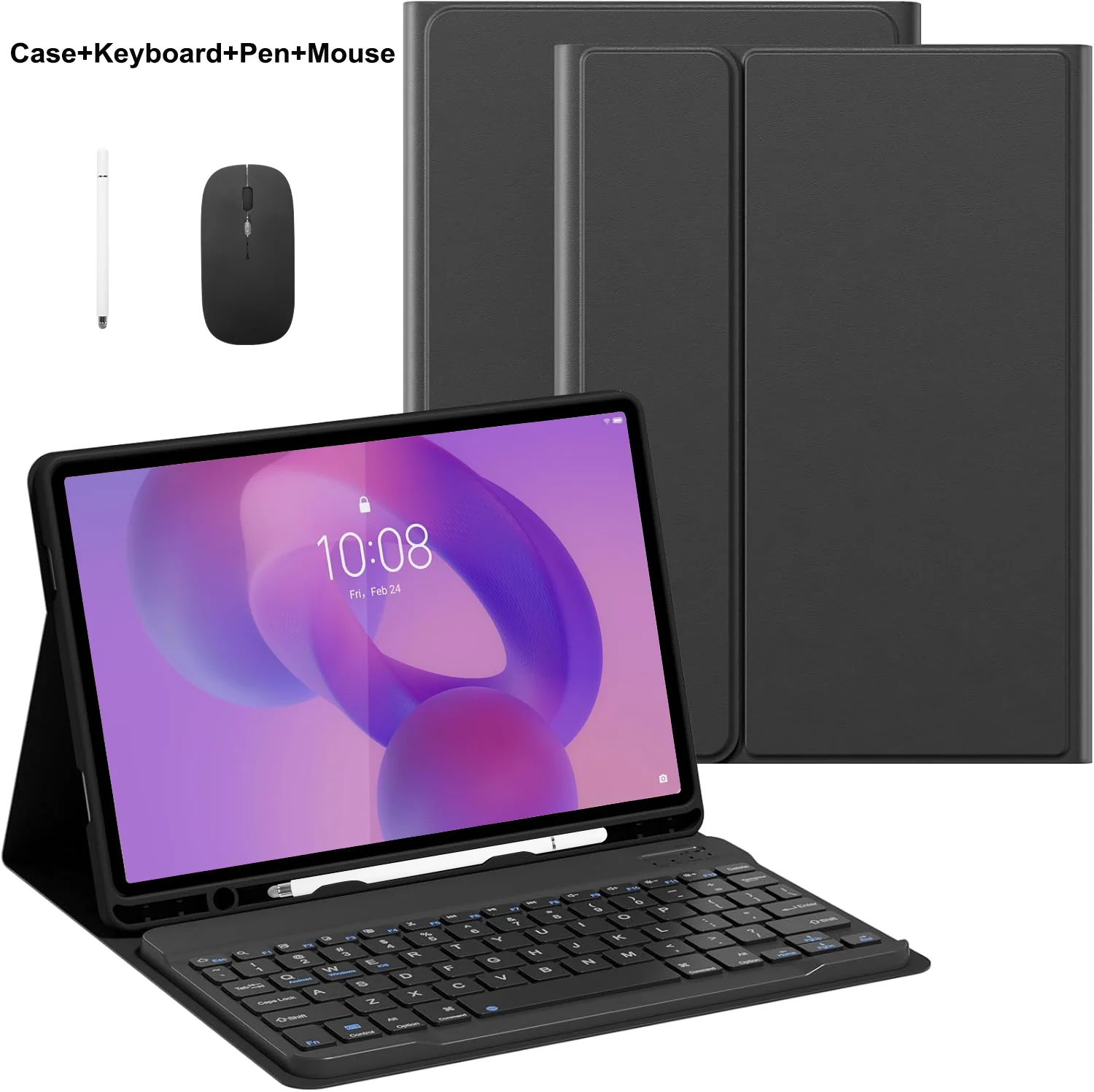 Enhanced Title: 

Versatile Keyboard and Mouse Case with Pencil Holder