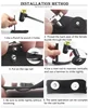 10 Sets Wallet Button Rivet 14 / 18 mm Bags Metal Snaps Environmental Clasps Thickening Magnetic Automatic Adsorption Buckle 6