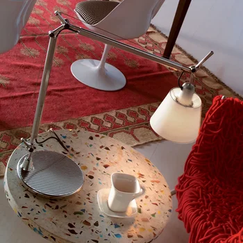 Nordic Modern Designer Long Arm LED Floor Lamp Office Study Adjustable Wall Table Light Reading Simplicity Home Decoration Art 3