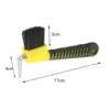 Horse Hoof Brush Hoofpick Brush Cleaning Brushing Grooming Tool Soft Grip Equestrian Equipment for Work Boots Supplies 6
