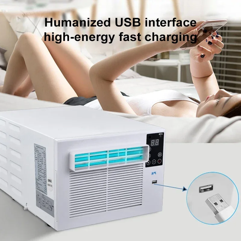 Mobile Mini Air Conditioner Compressor Refrigeration Integrated Machine Small External Machine Air Conditioner 3