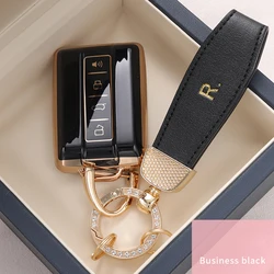 Premium TPU Car Key Cover - Full Protection Shell and Holder (Black set 4)