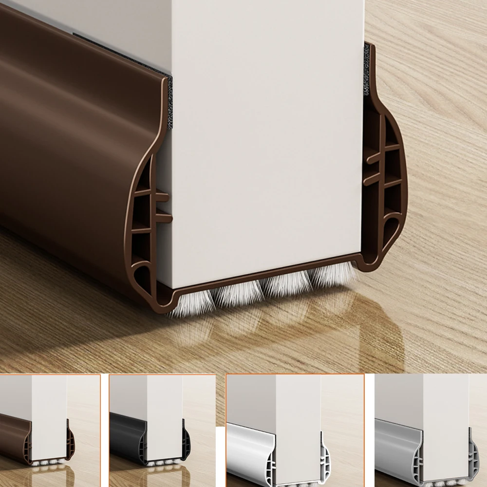 1pc Door Draft Stopper for Bottom Seal Dust And Noise Insulation Weather Stripping Draft Guard Insulator Sealing Strip door draft stopper