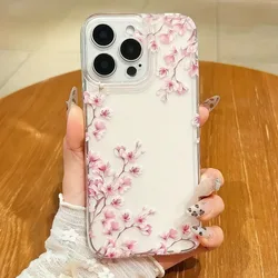 Pink Cherry Blossom Phone Case - Elegant and Stylish Protective Cover for Vivo Y16 4G (T - CC2603020Q1)