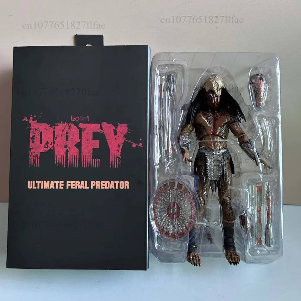 NECA Prey Action Figure Ultimate Feral Bear Blood Predator 18cm