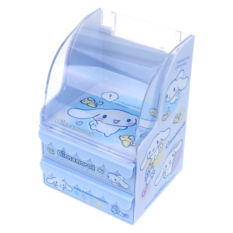 その他 SANRIO Little Twin Stars DESK TRAY CASE Sanrio Desktop Organizer Drawer Flip Lid Storage Box