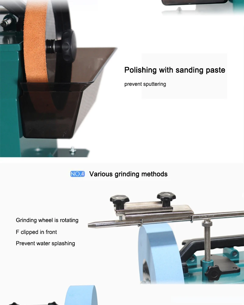 Knife grinding machine grinding kitchen knife water cold sharpening knife  grinding scissors low speed electric sharpener - AliExpress