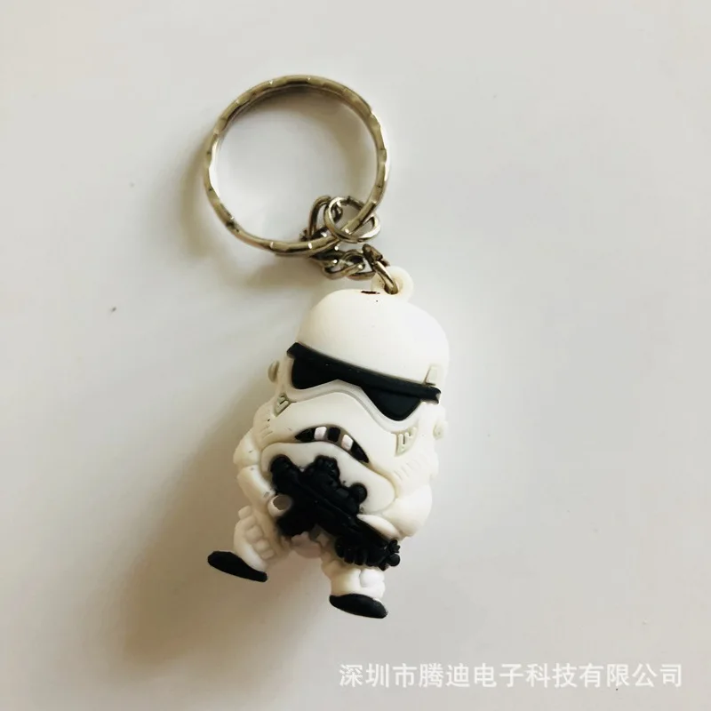 naruto toys Disney Star Wars Anime Figure Darth Vader Imperial Stormtrooper Yoda BB-8 Keychain Pendant Children's Toy Birthday Gifts miles morales toys Action & Toy Figures