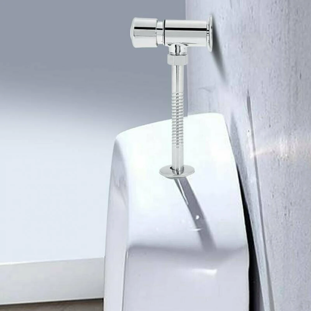 Toilet tank accessories 1Pc flush valve DN15 toilets urinal flush valve manual pressure washer for home hotel apartment bathroom tool accessories