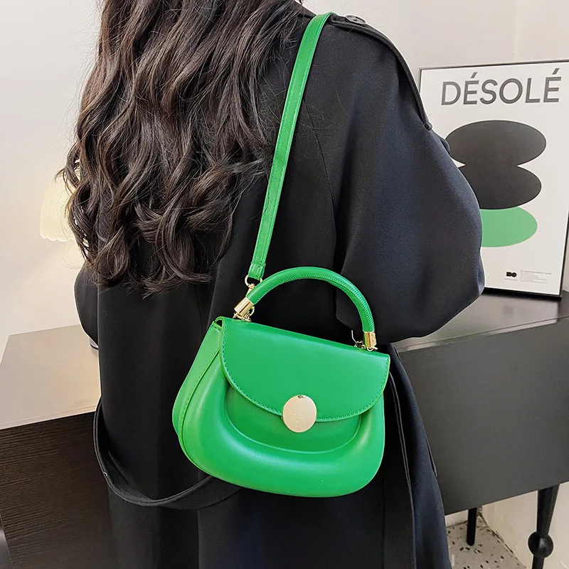 QWZNDZGR Luxury 2023 Brand Small PU Leather Colorful Crossbody Bag for  Woman Fashion Cute Phone Shoulder Side Bags Handbag Kawaii Purses