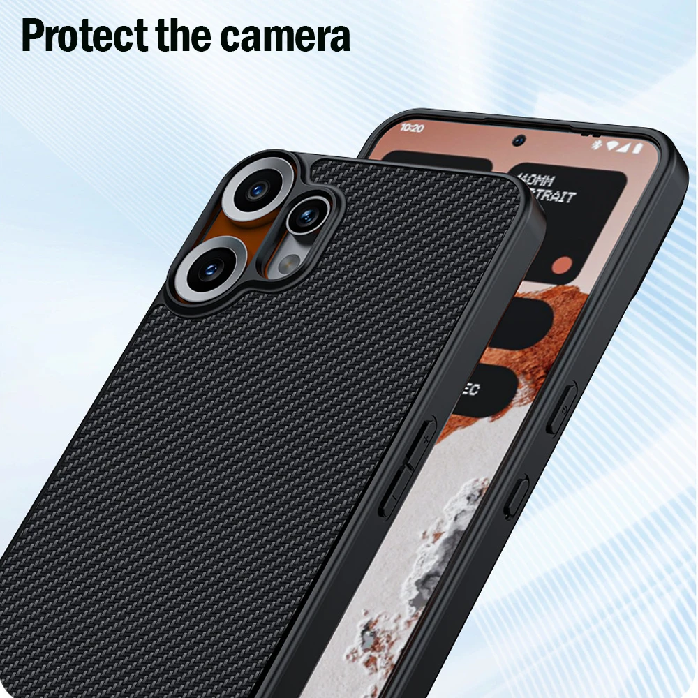 Luxury Fiber Texture PU-Leather Shockproof Phone Case