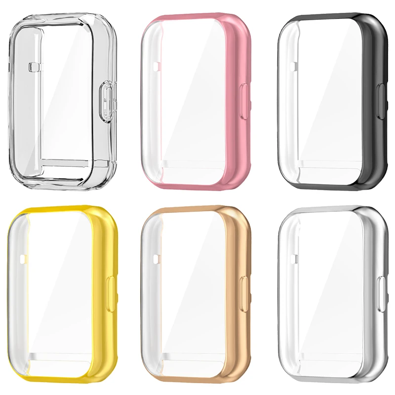 Premium TPU Bumper All-Around Screen Protector for Huawei Watch Fit Series