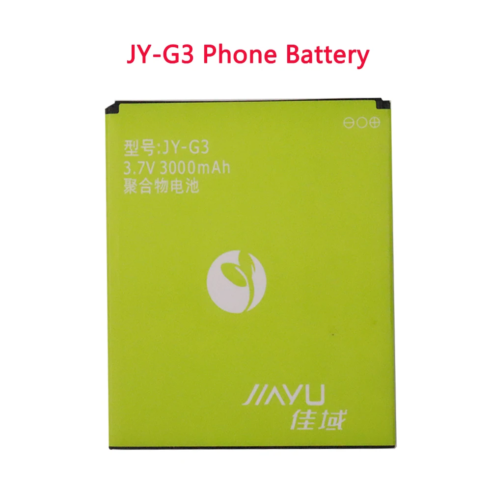 

Новый 100% оригинальный аккумулятор JY-G3 для JIAYU G3 G3S G3C G3T JY G3 JYG 33000 мАч Высококачественный аккумулятор для телефона