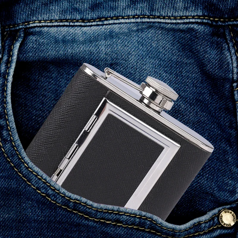 The Smoke Flask, Holds 5 Tobacco Pre Rolled Cones Cigarette Case, Cigar  Holder