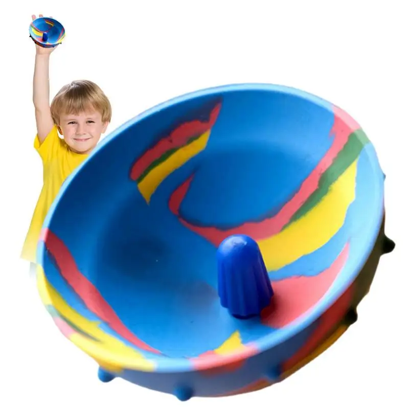 

Прыгающая чаша, игрушки, новая сенсорная игрушка для детей и взрослых, уличные игрушки, силиконовая крутящаяся прыгающая чаша для подарка на день рождения и Рождество