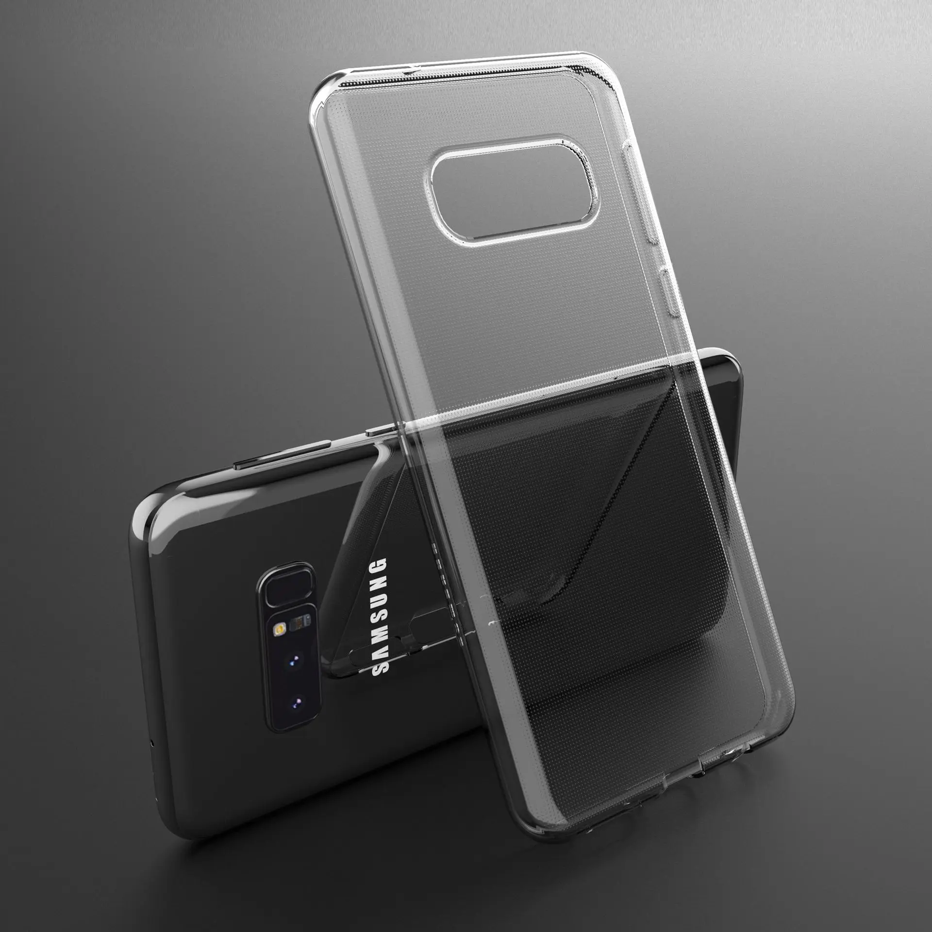 Transparent TPU Dropproof Shockproof Phone Back Case