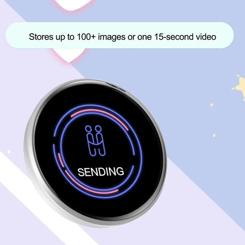 레노버 ACG 애니메이션 E-배지 디스플레이 핀 다이나믹 전자 배지 애니메이션 상품 디지털 디스플레이 배지 다이나믹 2D 팬덤 선물용