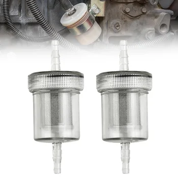 2 pz Diesel In-Line Kit Filtro Del Carburante Per Eberspacher Riscaldatore D'aria Diesel Set Riscaldatore D'aria Diesel Set Accessori Auto Tappo Trasparente