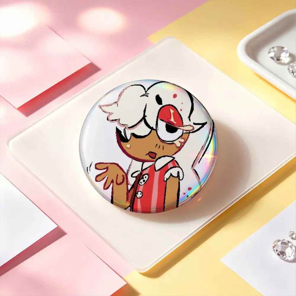 Ginger-Themed Custom Enamel Pin Badges - Unique Accessories