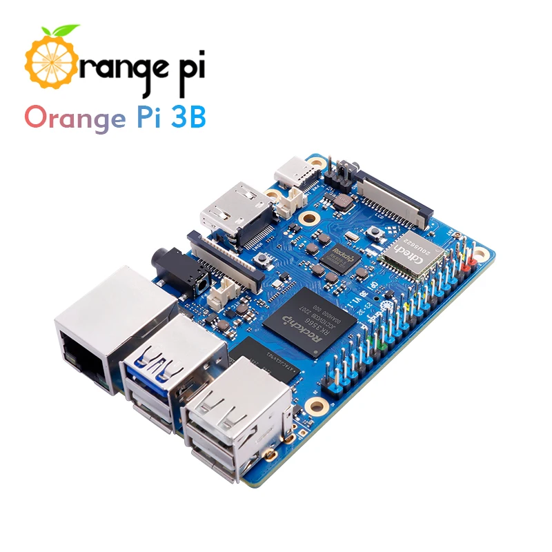 Laranja pi 3b 8gb 4gb 2gb de Ram Rockchip Rk3566 Quad-core 64-bit Wi-fi Mais Ble Gigabit Sbc Android Linux Openharmony Sistema Operacional - Imagem 5