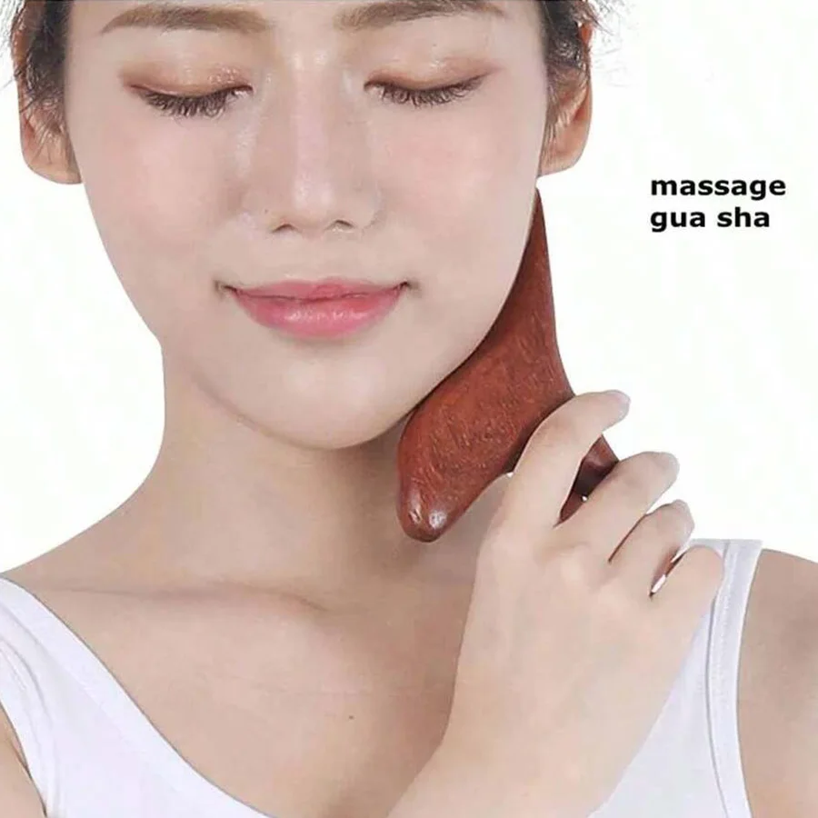 Professionals Mahogany Triangular Face Hand Foot Massage Stick Trigger Point Acupuncture Reflexology Cellulite Muscle Relax