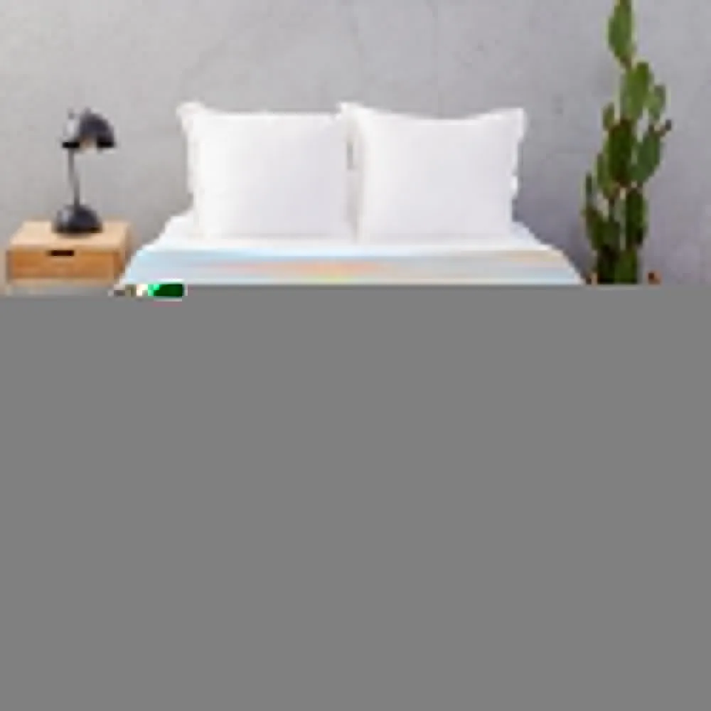 

Happy houses Throw Blanket bed plaid Sofa Throw Beach Dorm Room Essentials Blankets