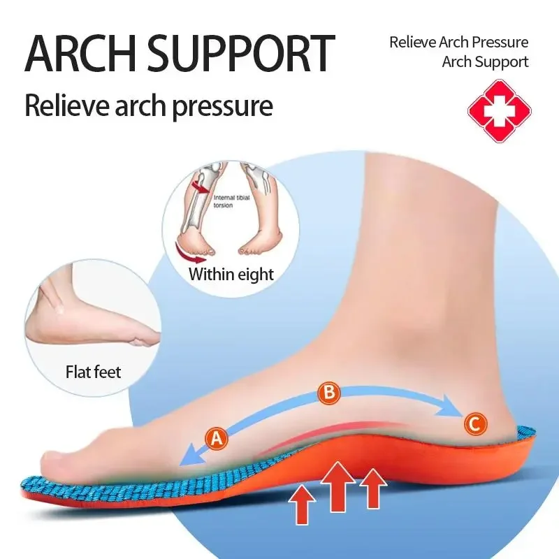 Height Increase Insoles Sport Shock Absorption Deodorant Breathable Cushion Running For Feet Man Women Orthopedic