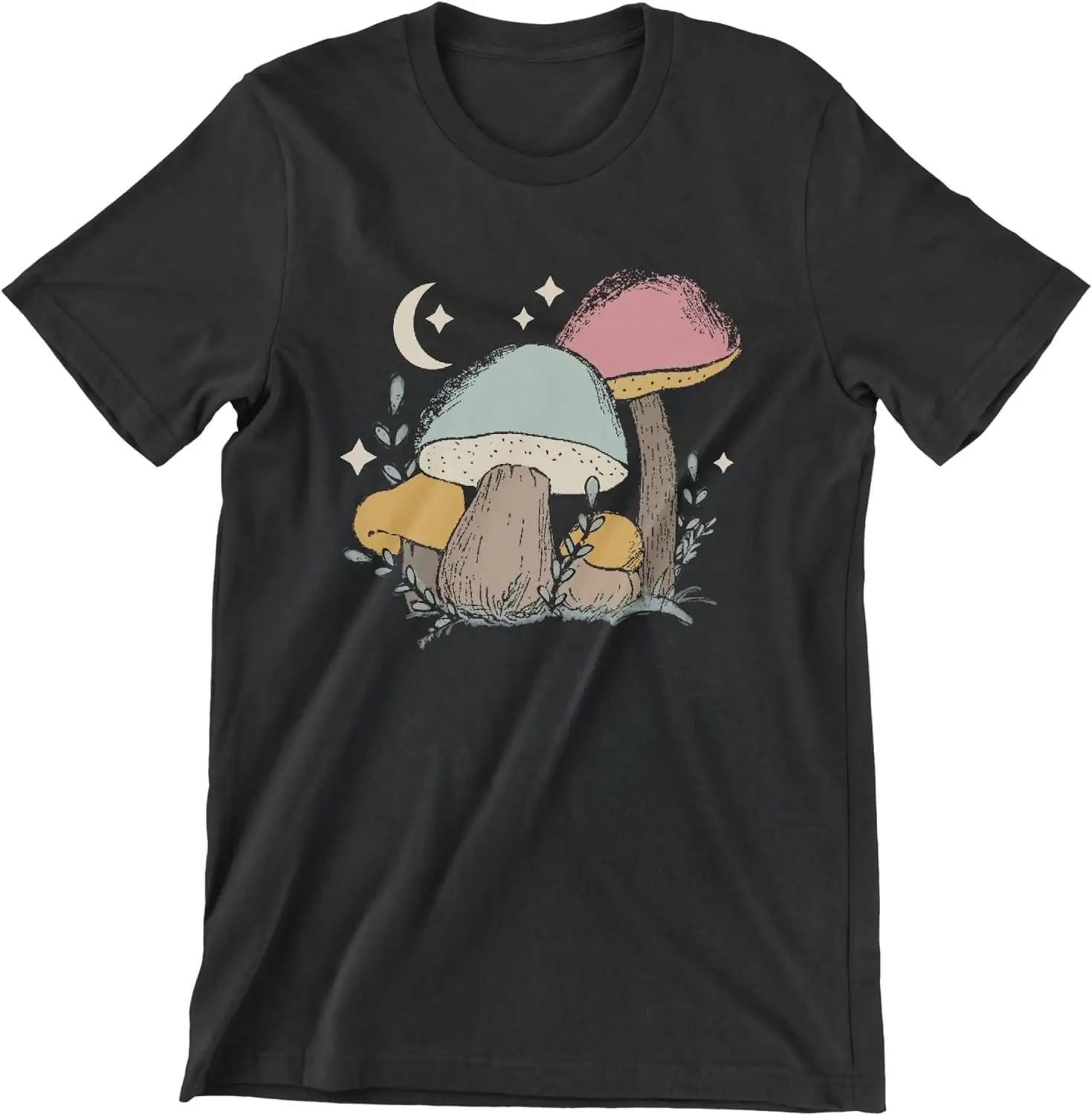 

Mushroom T-Shirt Gifts Classic Funny Tee Shirts-100% Cotton