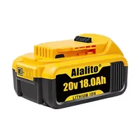 100% new For Dewalt DCB200 20V 18.0Ah Replacement Battery Compatible with For Dewalt 20V 18 v and 20 Vot Tools For Dewalt 2
