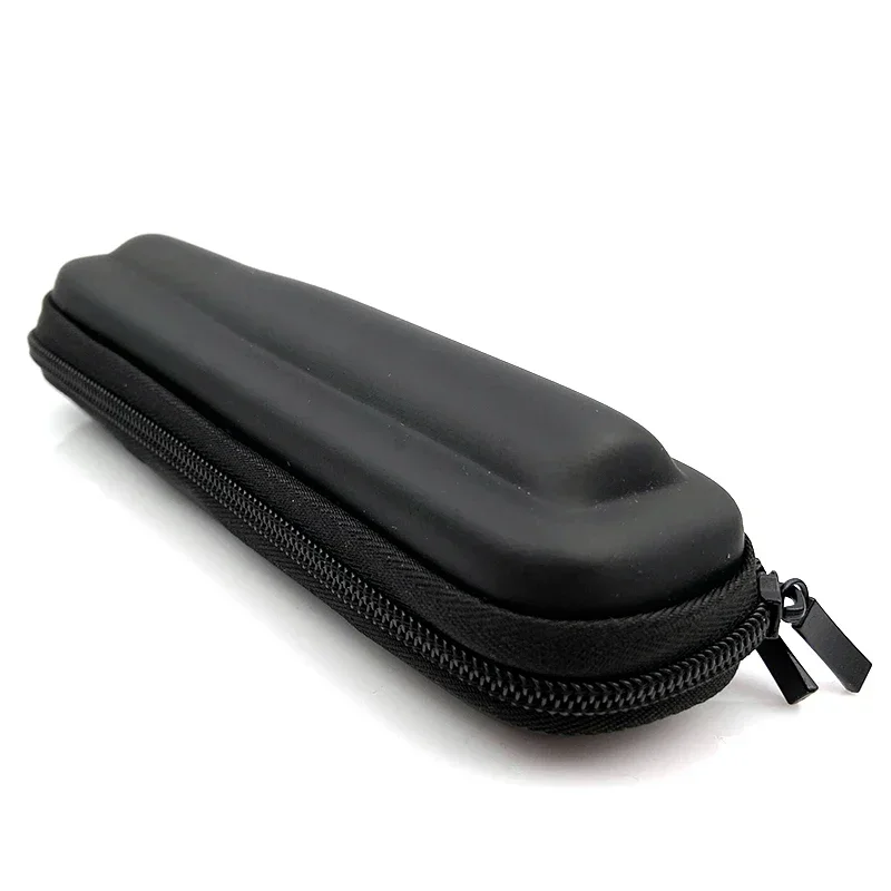 Black Mini Slim Case Small Leather Zipper Carry Bag Zipper Case Case for EVOD EGO 18650 Mod PEN 4