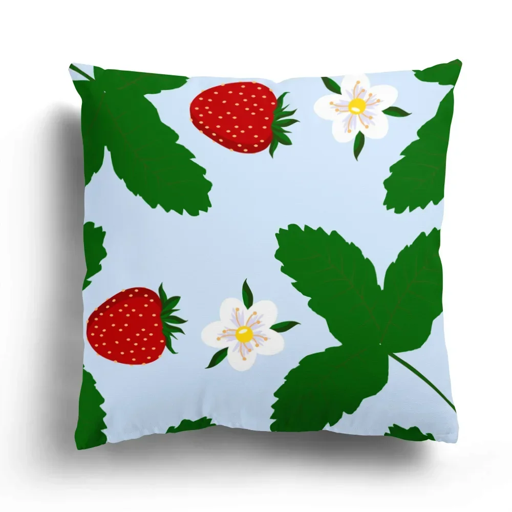 thumbnail image 1 of Funda de almohada de lujo con dibujos de limón para decoración del hogar, para exteriores, para coche, sala de estar, verano, 1 of 5